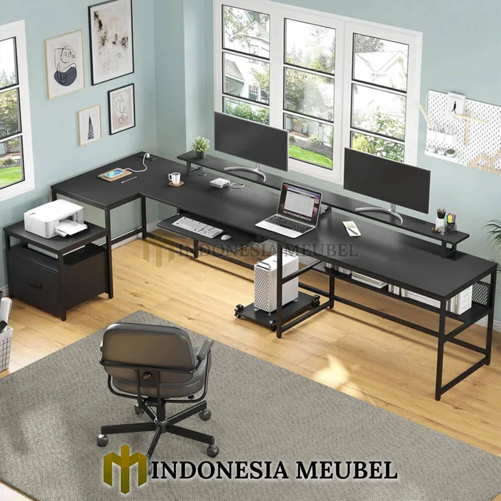Foto kantor minimalis meja kerja terbaru meja komputer